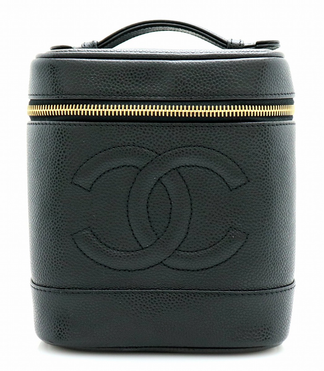 楽天市場】【バッグ】CHANEL シャネル キャビアスキン バニティバッグ