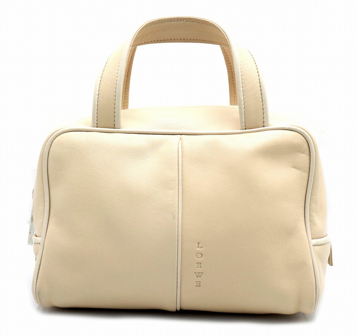 楽天市場】【バッグ】LOEWE ロエベ ミニボストン ハンドバッグ レザー