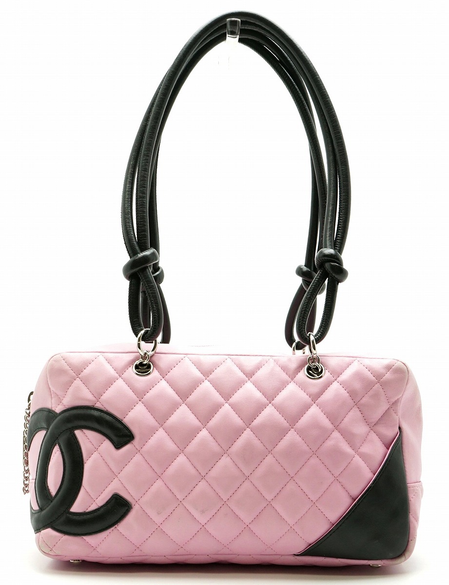楽天市場】【バッグ】CHANEL シャネル カンボンライン ボウリング