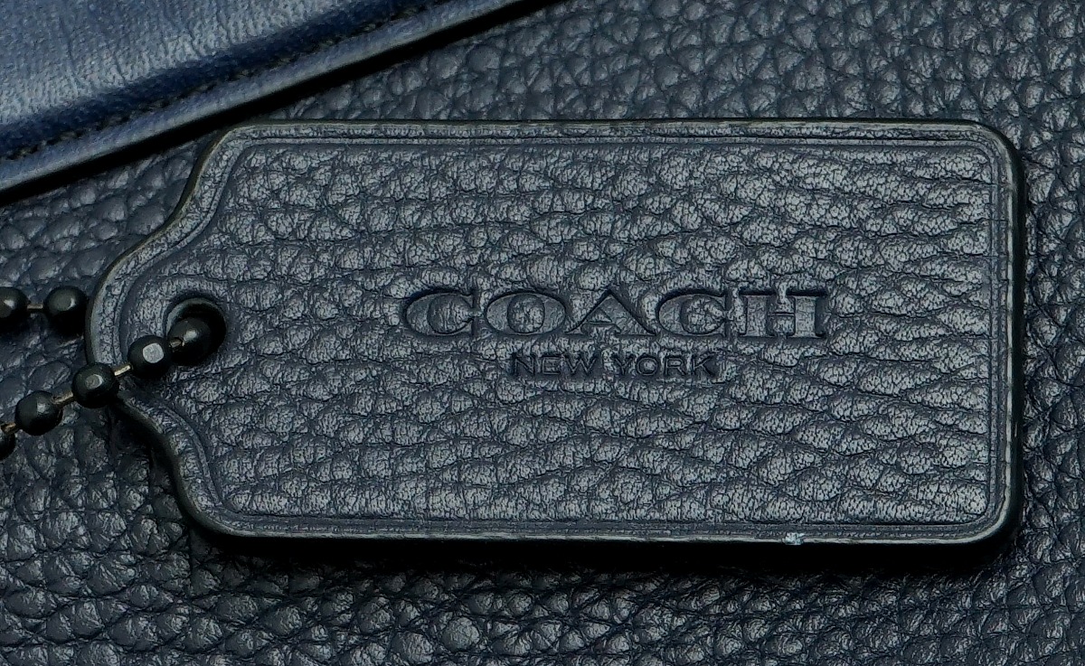 楽天市場】【バッグ】COACH コーチ ペブルド レザー メトロポリタン