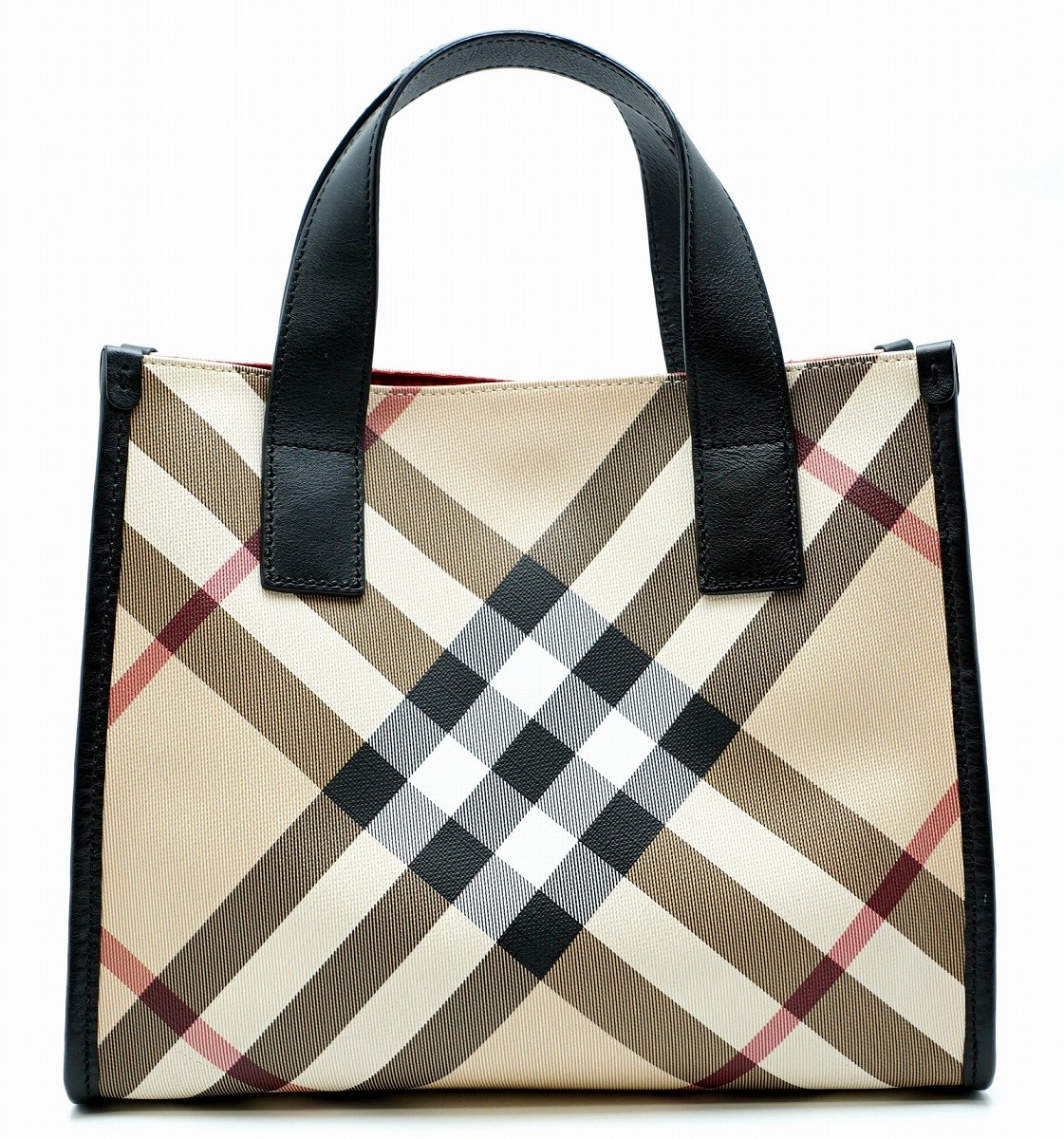 楽天市場】【未使用品】【バッグ】BURBERRY バーバリー ハンドバッグ