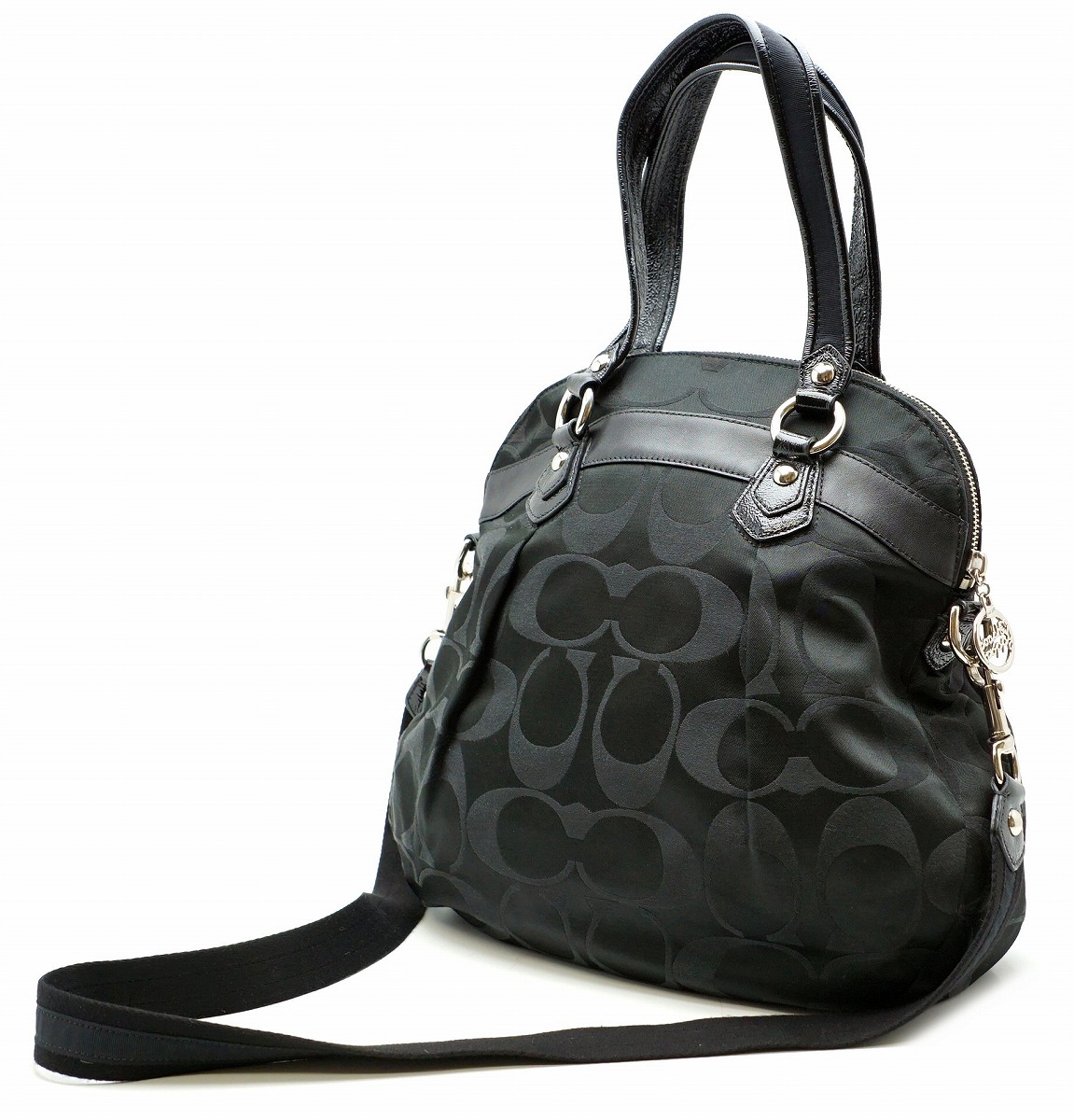 楽天市場】【バッグ】COACH コーチ ポピー シグネチャー ハンドバッグ