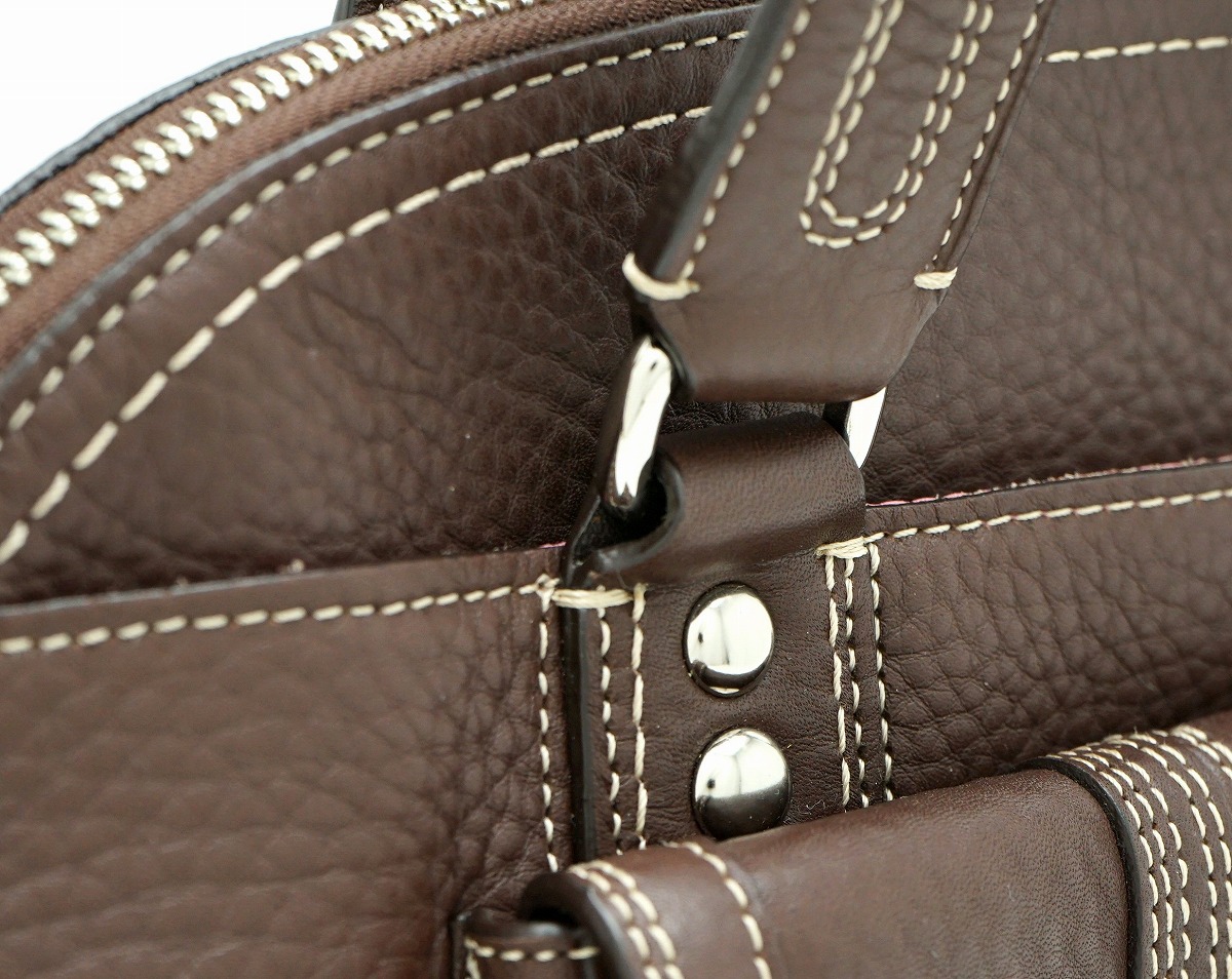 楽天市場】【バッグ】COACH コーチ ハンプトンズ ジップ サッチェル