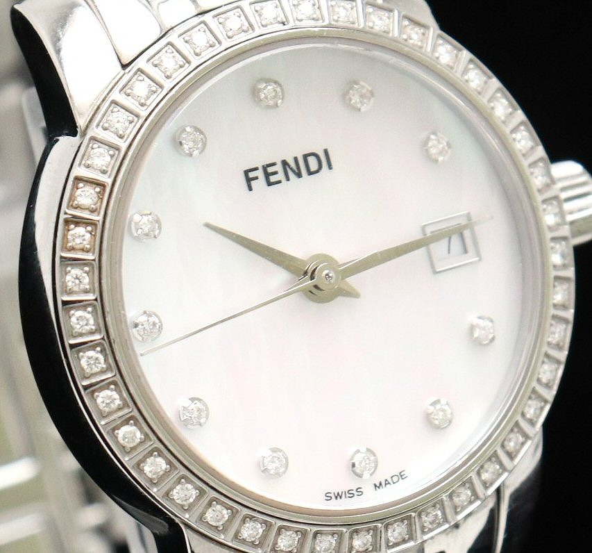 楽天市場】【ウォッチ】FENDI フェンディ クラシコ 11Pダイヤ ダイヤ