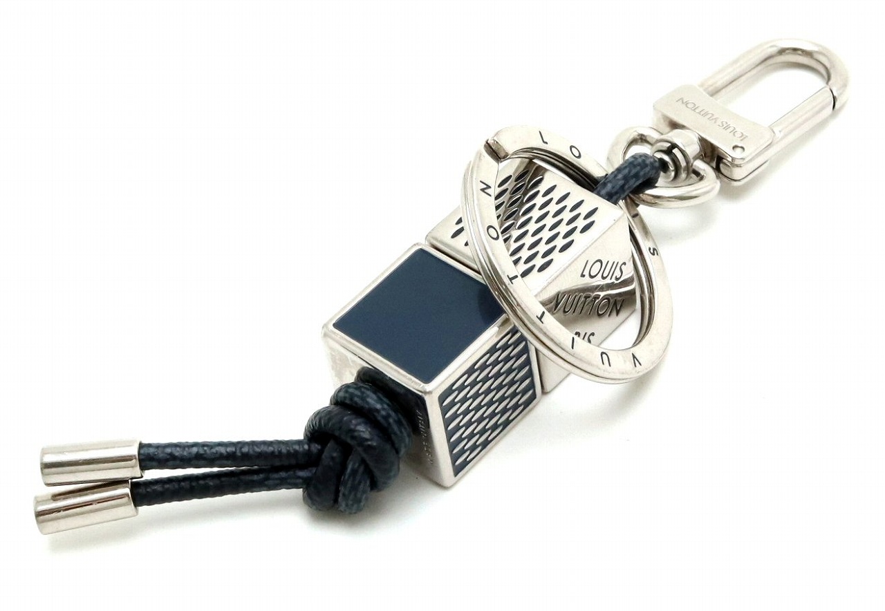 楽天市場】LOUIS VUITTON ルイ ヴィトン ダミエ ダイス キーホルダー