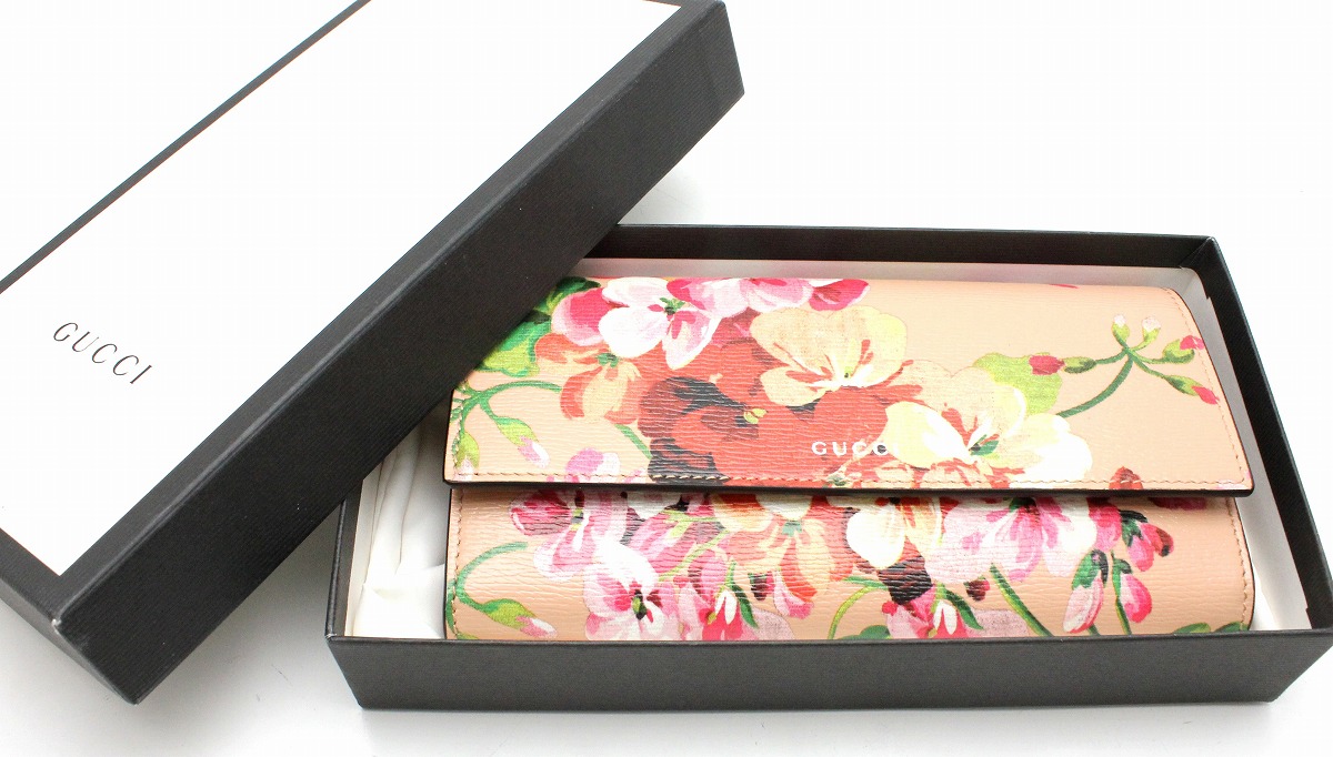 楽天市場】【未使用品】【財布】GUCCI グッチ ブルームス フラワー