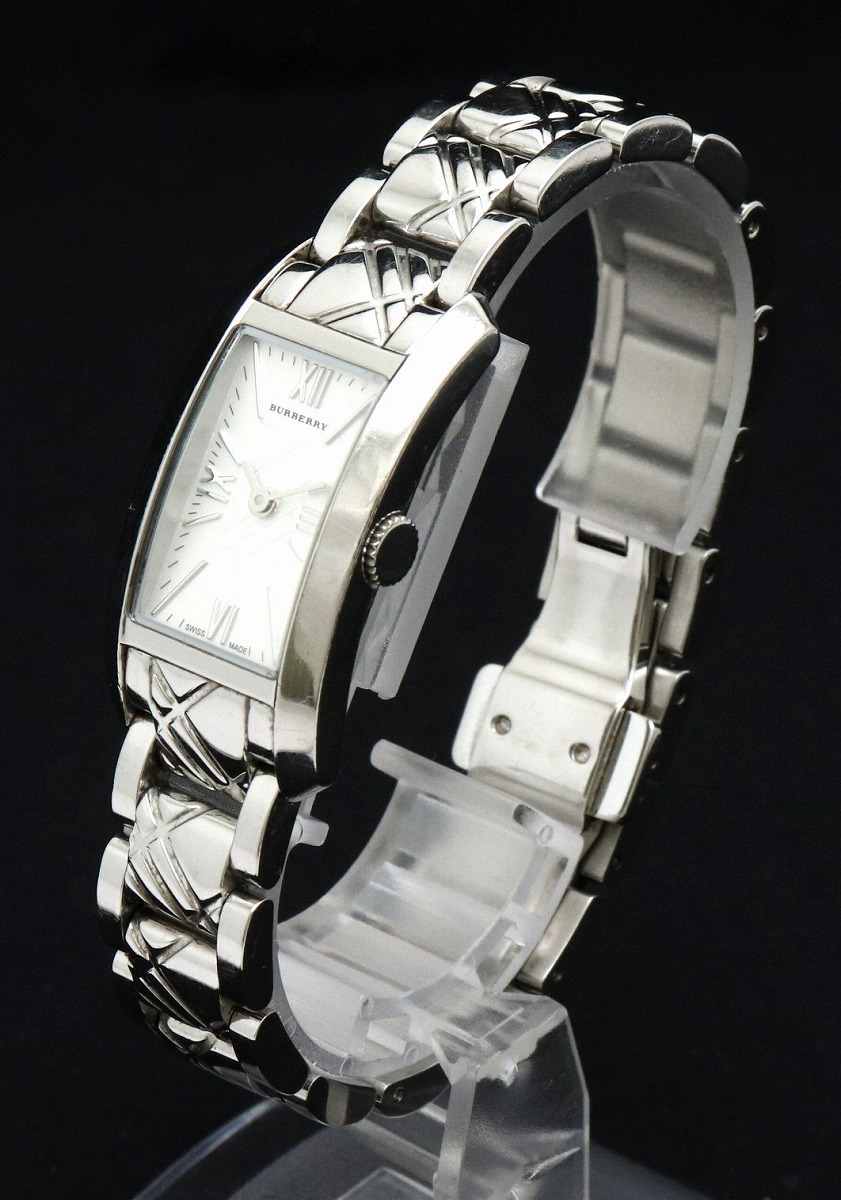楽天市場】【ウォッチ】BURBERRY バーバリー シルバー文字盤 SS