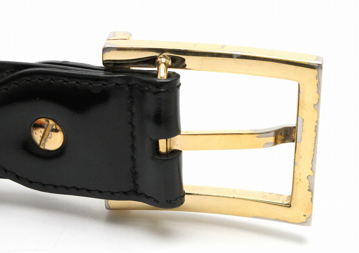 楽天市場】BVLGARI ブルガリ ベルト メンズ レザー 黒 ブラック