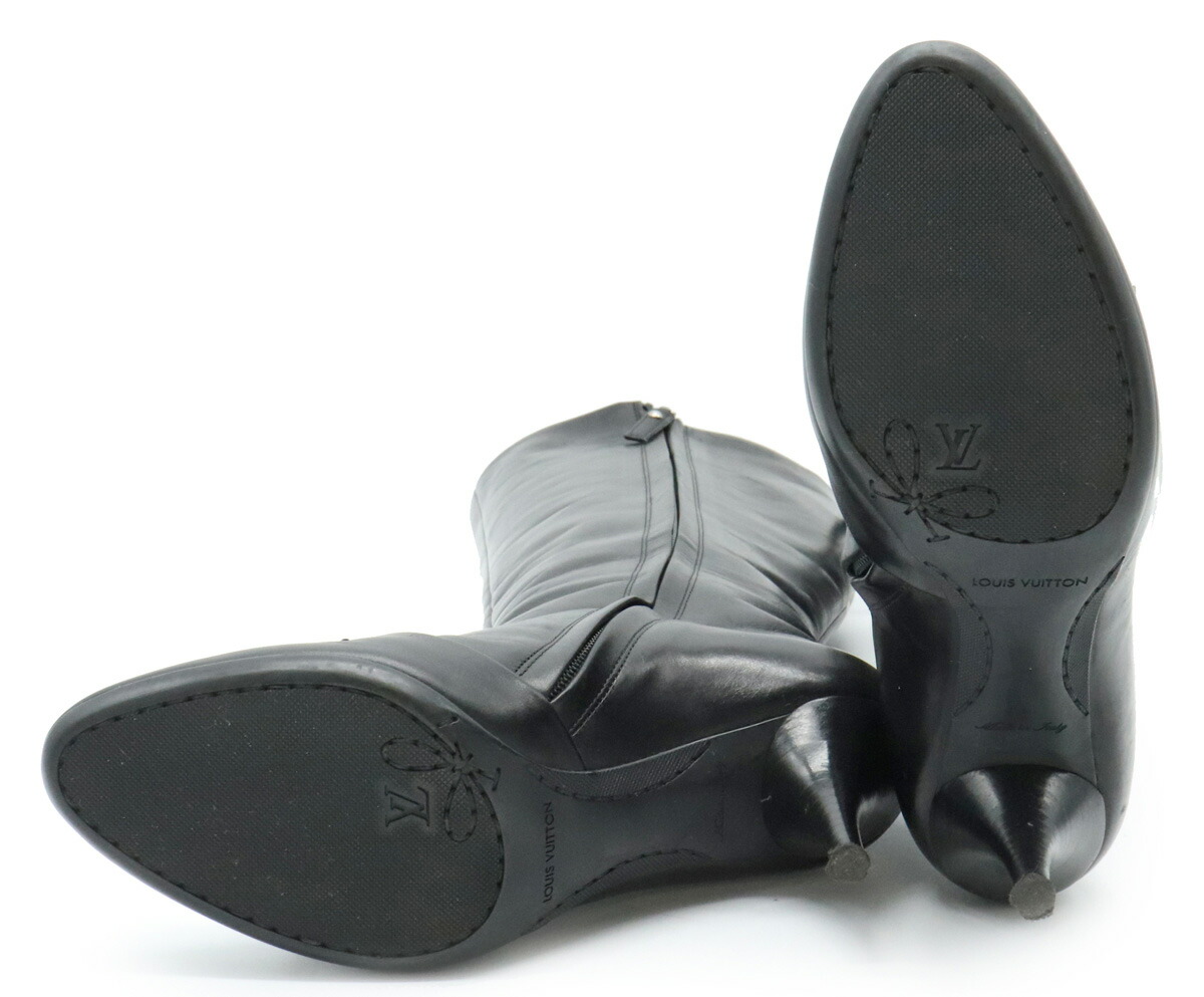 楽天市場】【靴】LOUIS VUITTON ルイ ヴィトン ロングブーツ ヒール