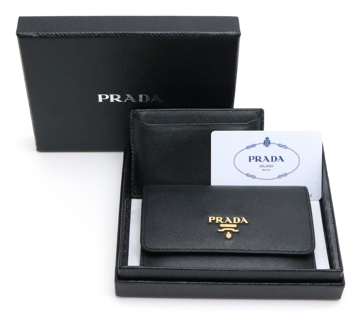 楽天市場】PRADA プラダ SAFFIANO METAL カードケース パスケース 名刺