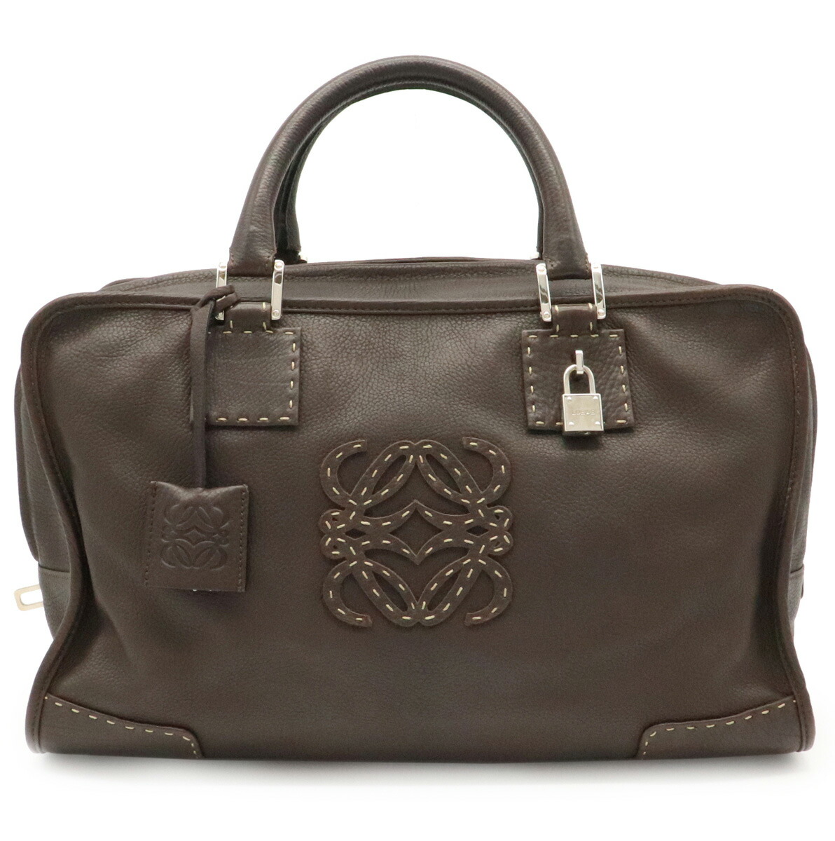 楽天市場】【バッグ】LOEWE ロエベ アマソナ36 ステッチ ハンドバッグ