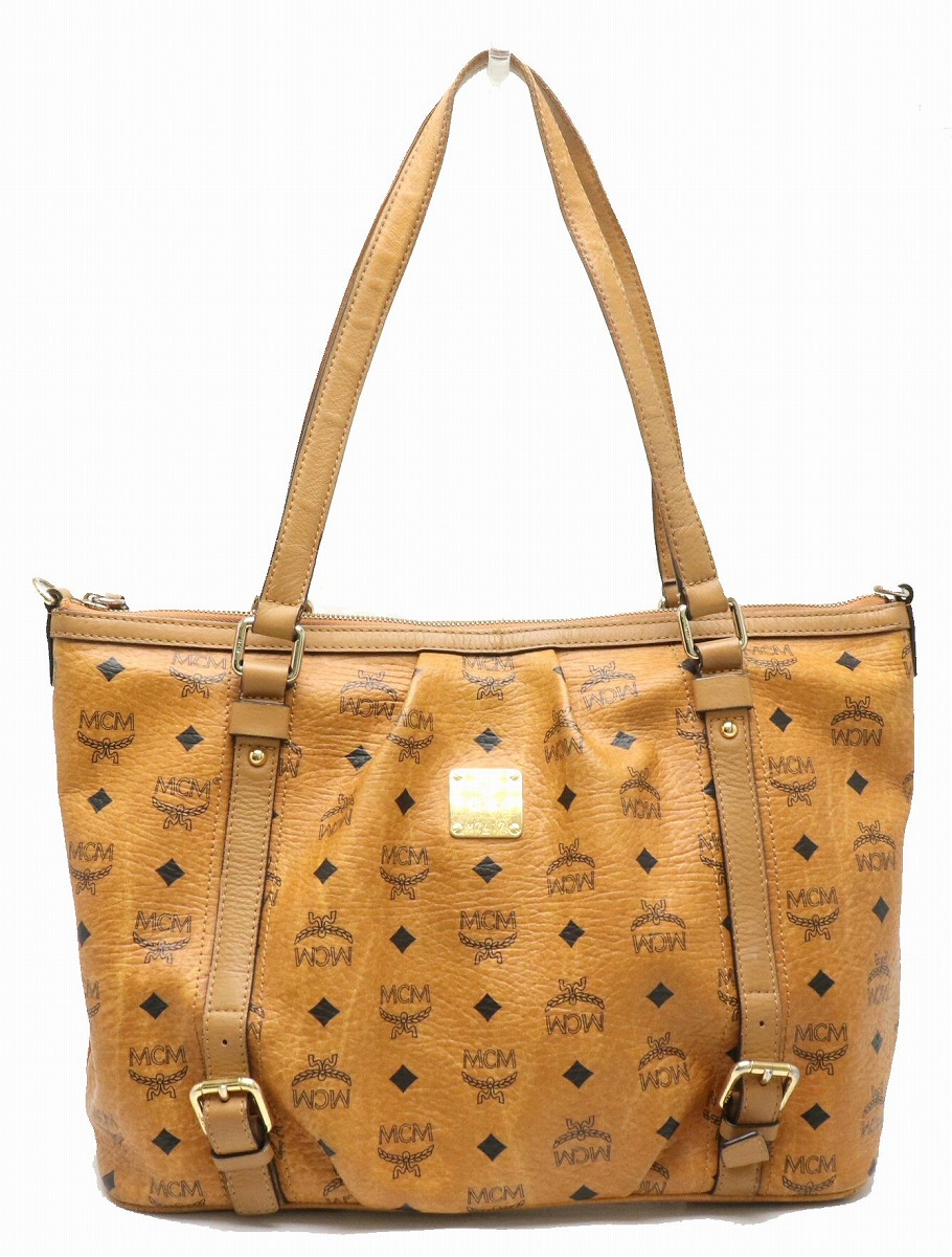 楽天市場】【バッグ】MCM エムシーエム ロゴグラム トートバッグ