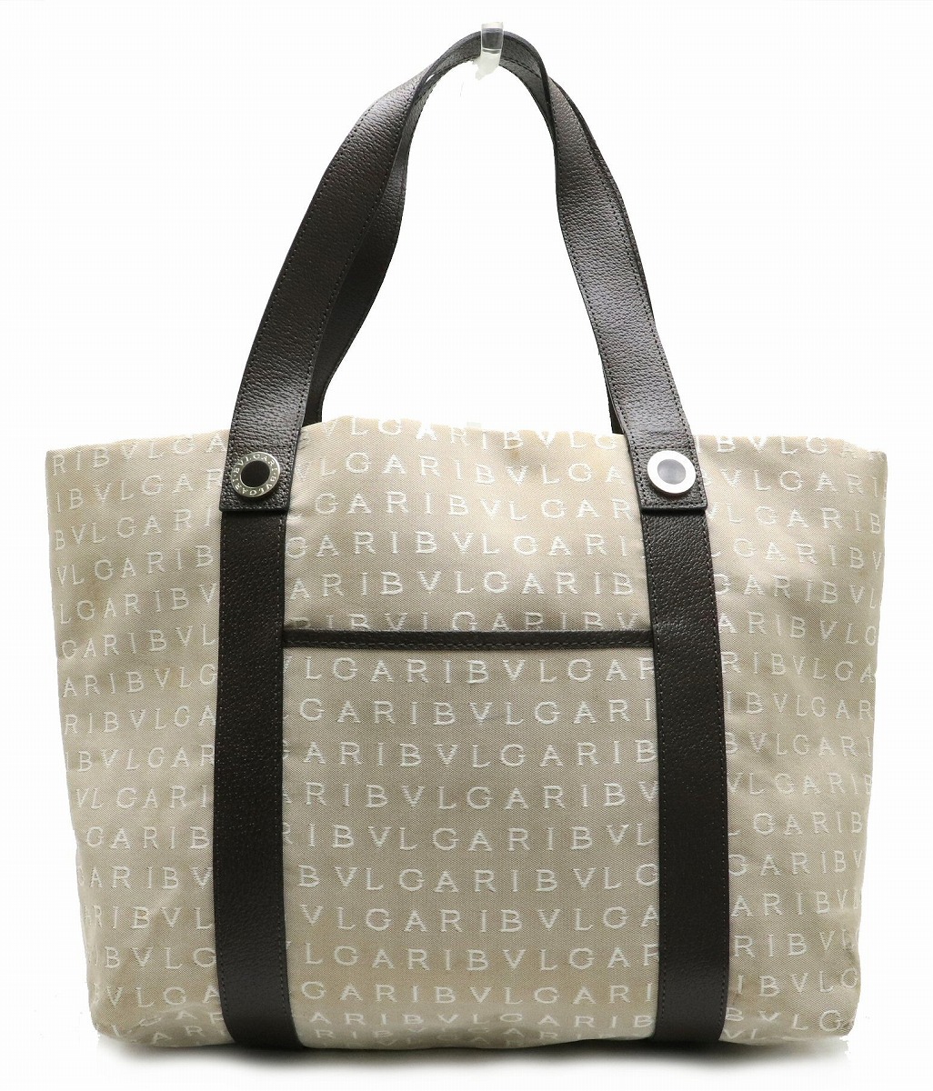 楽天市場】【バッグ】BVLGARI ブルガリ ロゴマニア トートバッグ