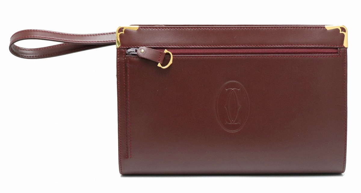 楽天市場】【バッグ】Cartier カルティエ マストライン セカンドバッグ