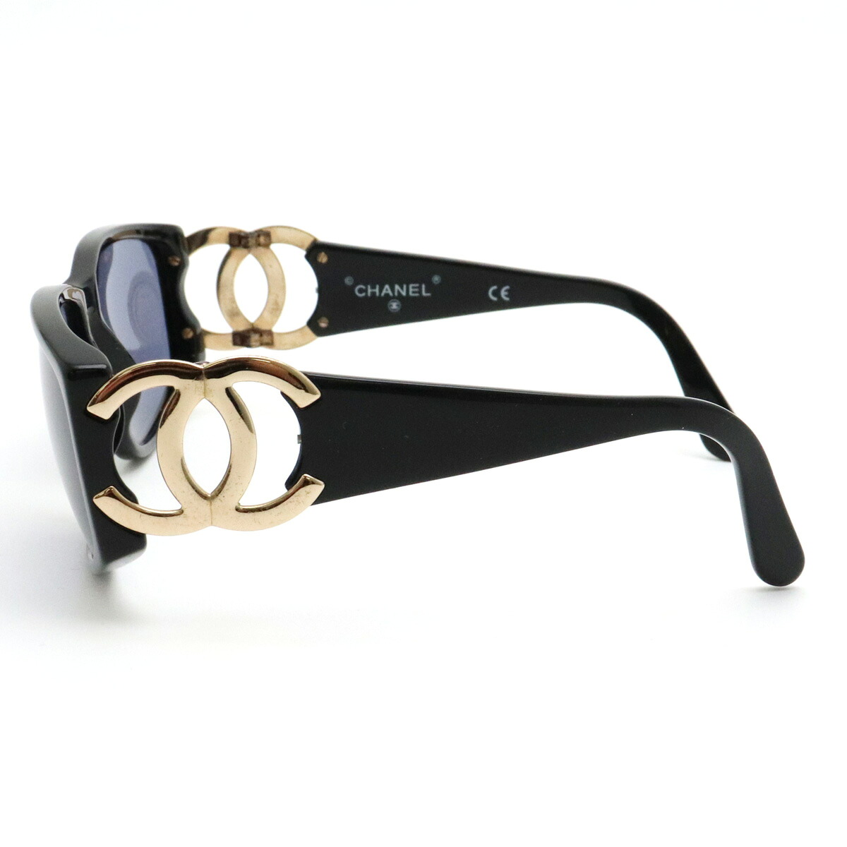 楽天市場】CHANEL シャネル サングラス ココマーク スモーク 黒