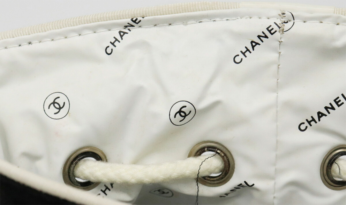 楽天市場】【バッグ】CHANEL シャネル ノベルティ ロゴプリント プール