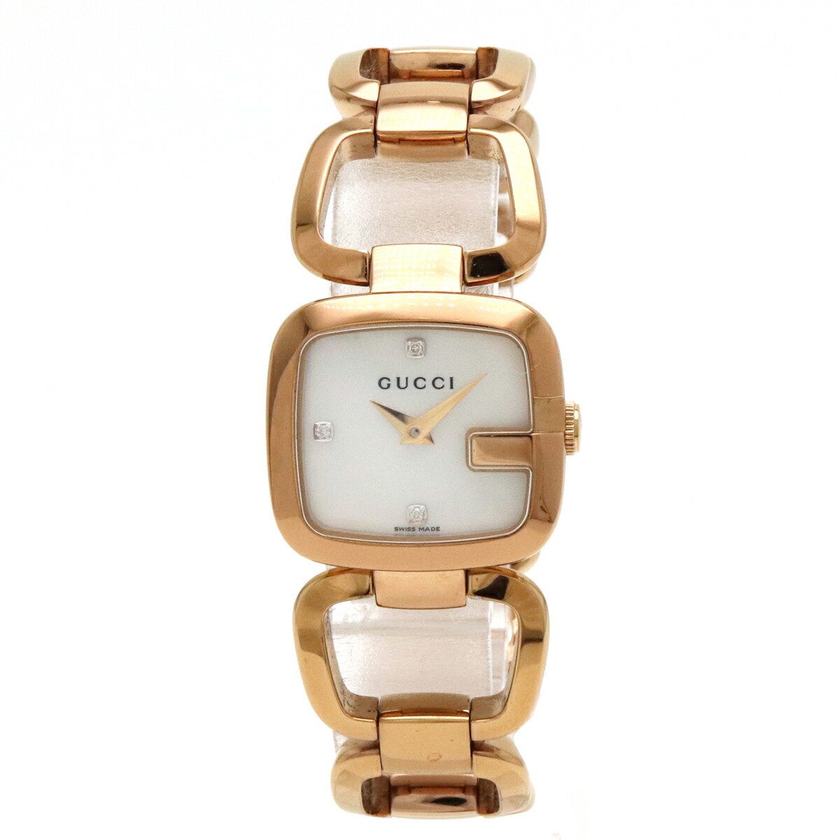 楽天市場】【ウォッチ】GUCCI グッチ Gコレクション 3Pダイヤ シェル