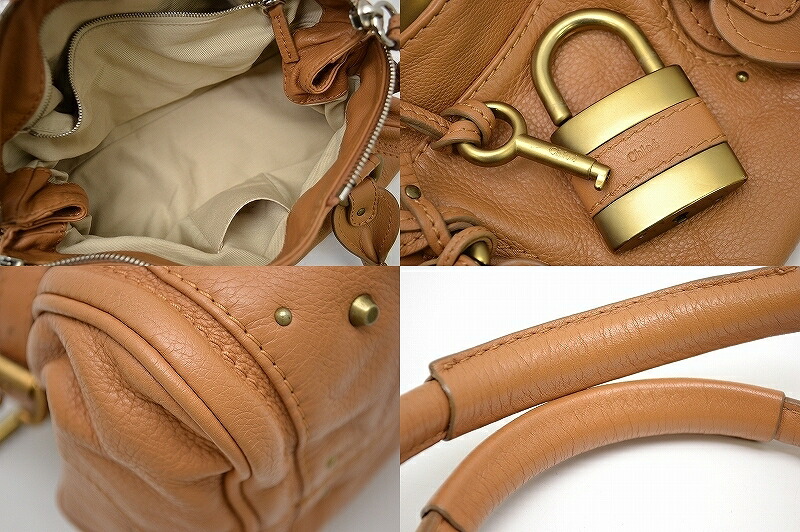 楽天市場】【中古】【バッグ】Chloe クロエ パディントン ハンドバッグ