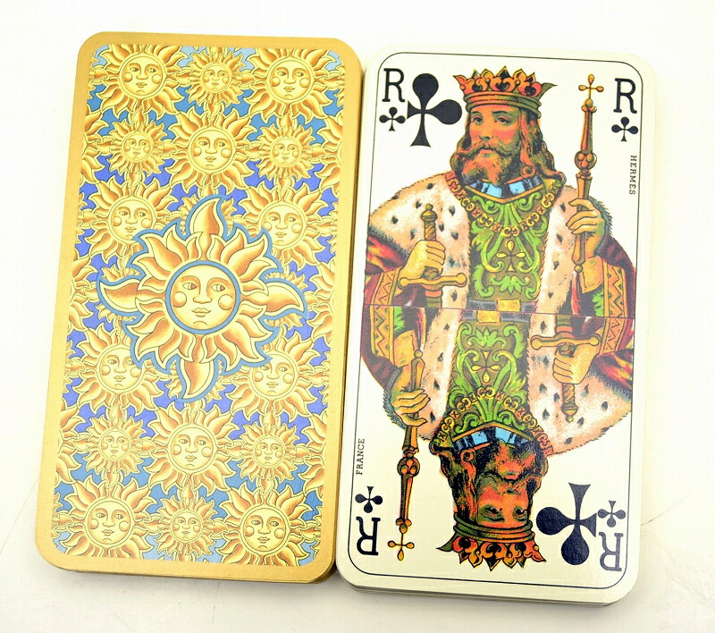 楽天市場】【未使用品】HERMES エルメス タロットカード トランプ 78枚