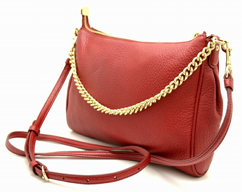 楽天市場】【バッグ】COACH コーチ レザー ハンドバッグ チェーン