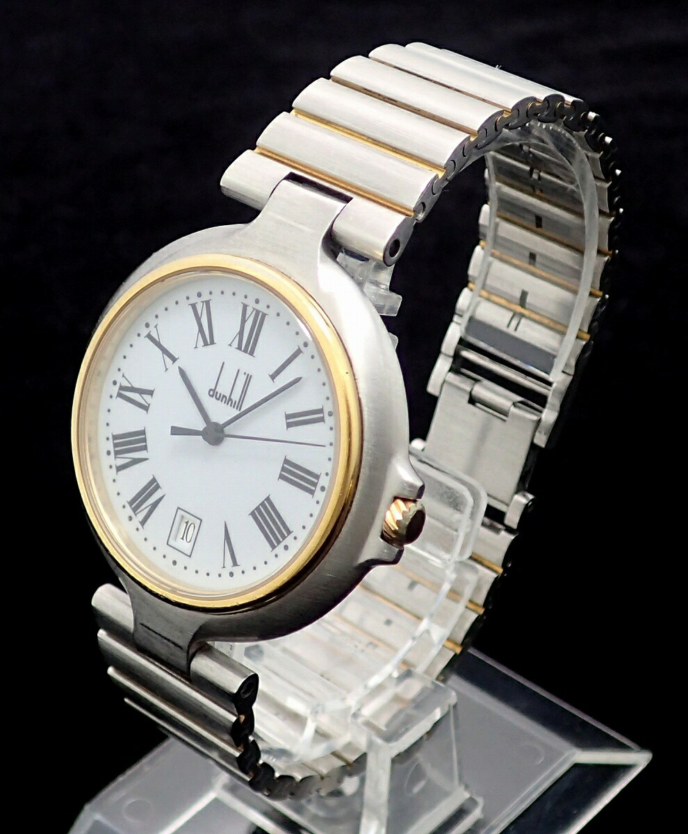 楽天市場】【ウォッチ】dunhill ダンヒル ミレニアム デイト ホワイト