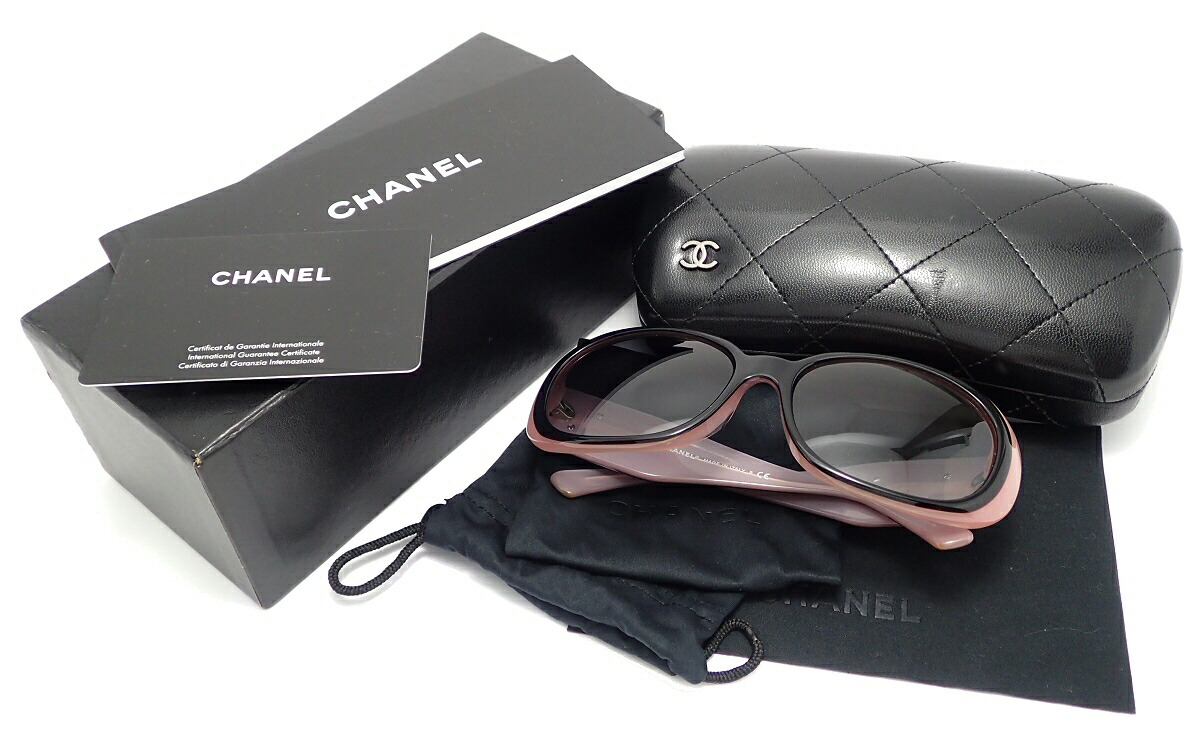 楽天市場】CHANEL シャネル サングラス カメリア ココマーク スモーク