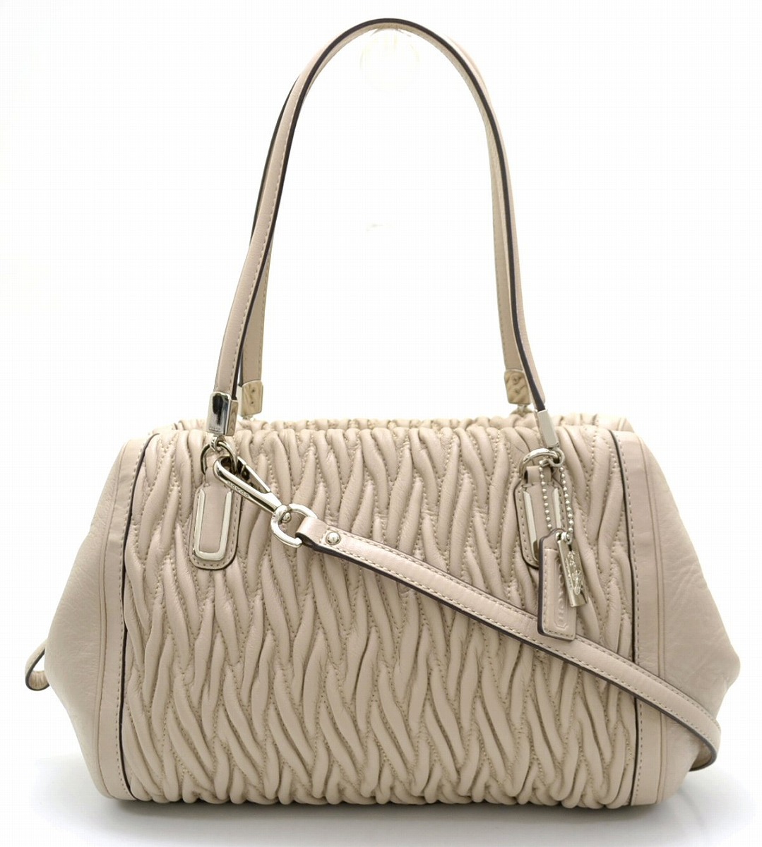 楽天市場】【バッグ】COACH コーチ マディソン ギャザード ツイスト