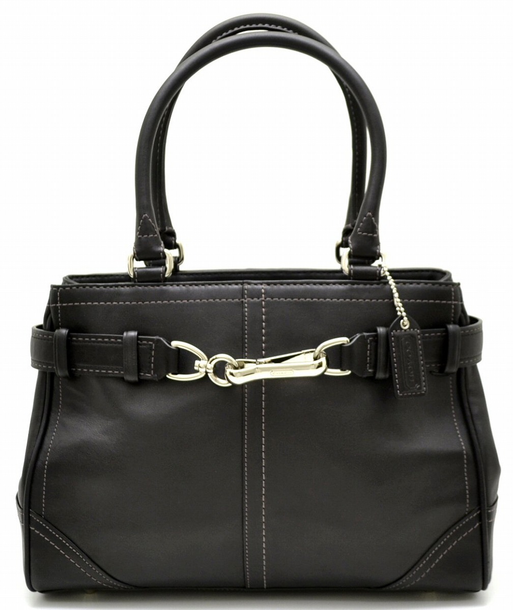 楽天市場】【バッグ】COACH コーチ レザー ハンドバッグ トートバッグ