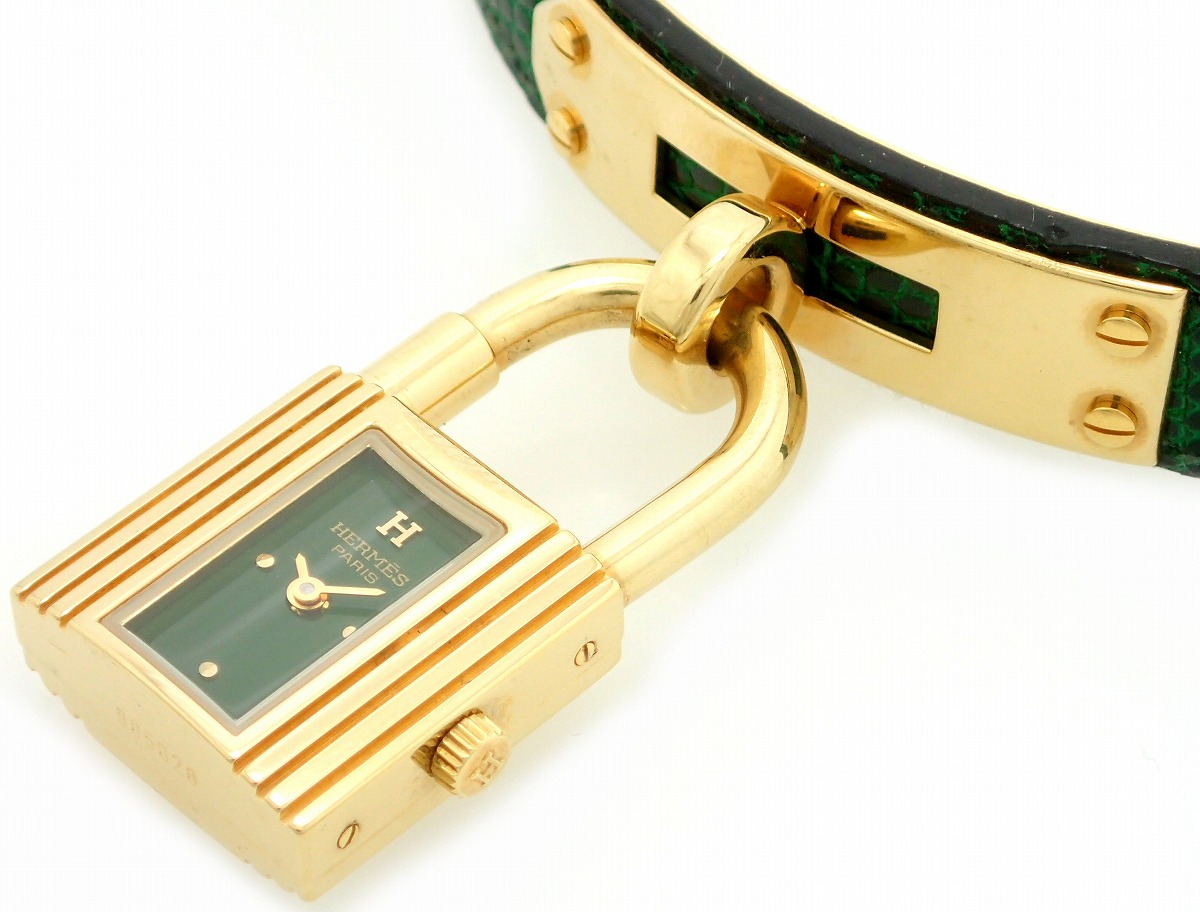 楽天市場】【ウォッチ】HERMES エルメス ケリーウォッチ ゴールド文字
