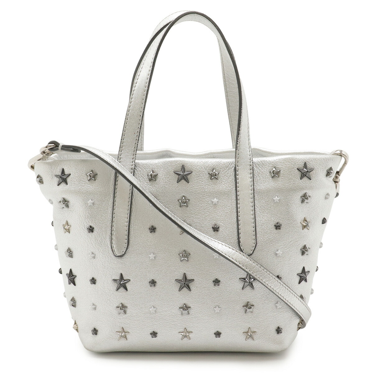 楽天市場】ジミーチュウ バッグ レディース スタースタッズ ミニサラ