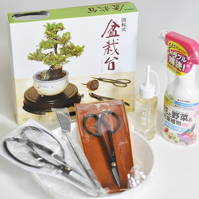 楽天市場】盆栽道具7点セット 盆栽はさみ 小枝切りはさみ 刃物油 盆栽