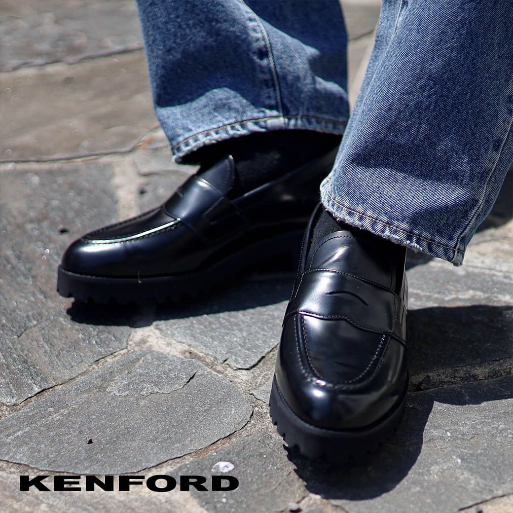 楽天市場】KENFORD ケンフォード TANK SOLE LOAFERS タンク ソール