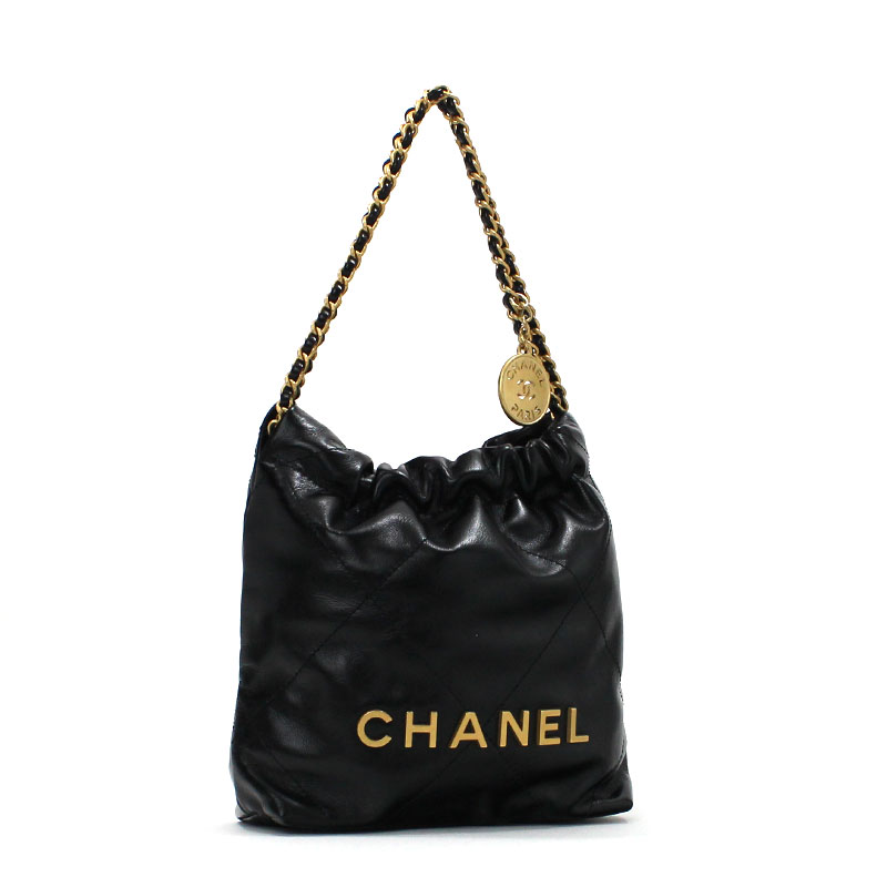 楽天市場】シャネル CHANEL ホーボーバッグ 22 ミニ チェーン