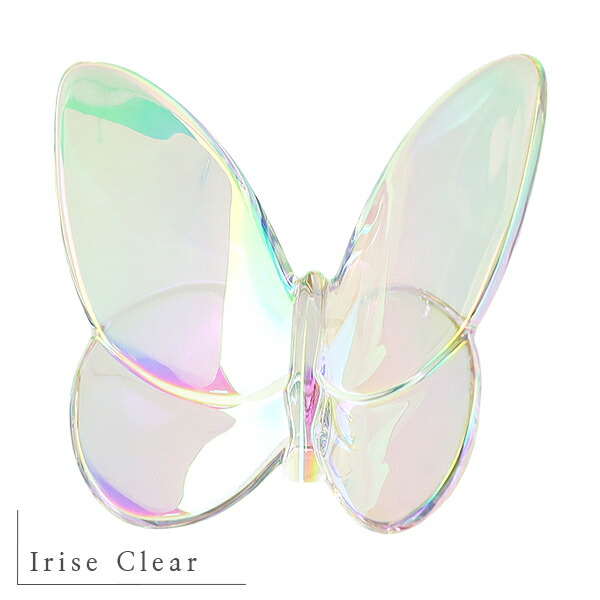 楽天市場】【新品】 バカラ フィギュア ラッキーバタフライ クリスタル