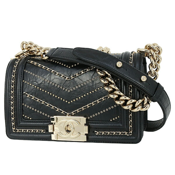 楽天市場】【超美品】 シャネル チェーンバッグ ボーイシャネル 20