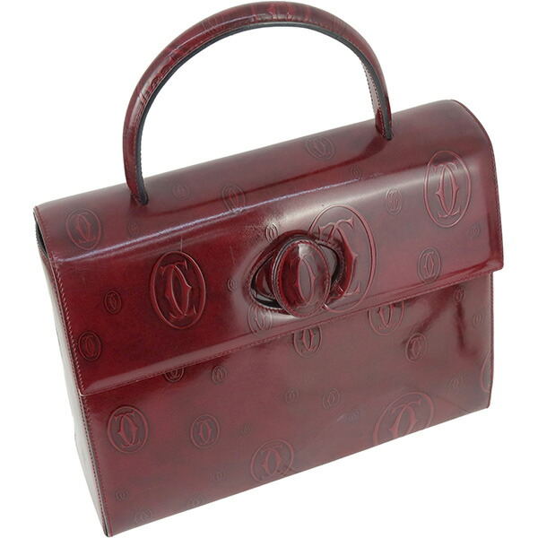 楽天市場】【美品】 カルティエ ハンドバッグ ハッピーバースデー