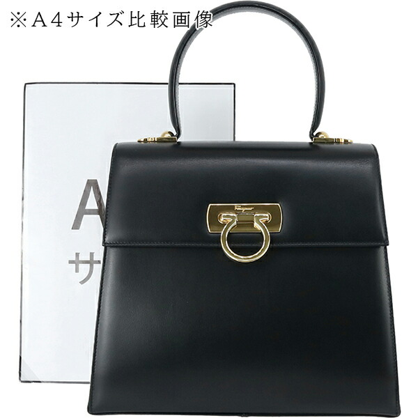 楽天市場】フェラガモ 2WAYバッグ ガンチーニ ボックスカーフレザー