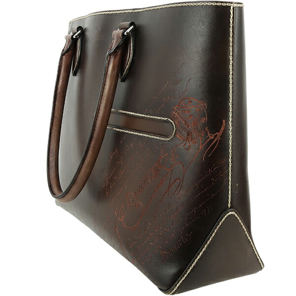 楽天市場】【中古】 ベルルッティ トートバッグ トゥジュール ミニ