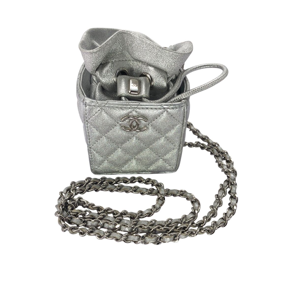 楽天市場】【中古】 CHANEL シャネル マトラッセ レザー チェーン