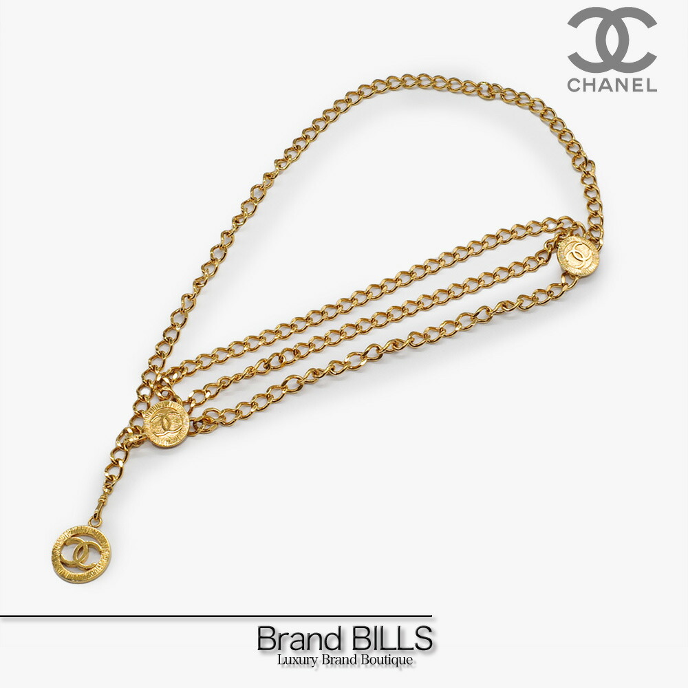 楽天市場】美品 CHANEL シャネル チェーンベルト ココマーク 1984