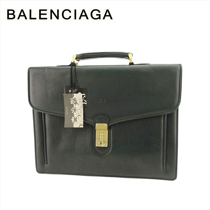 BALENCIAGA バレンシアガ ブラックアウト シティ ブリーフケース