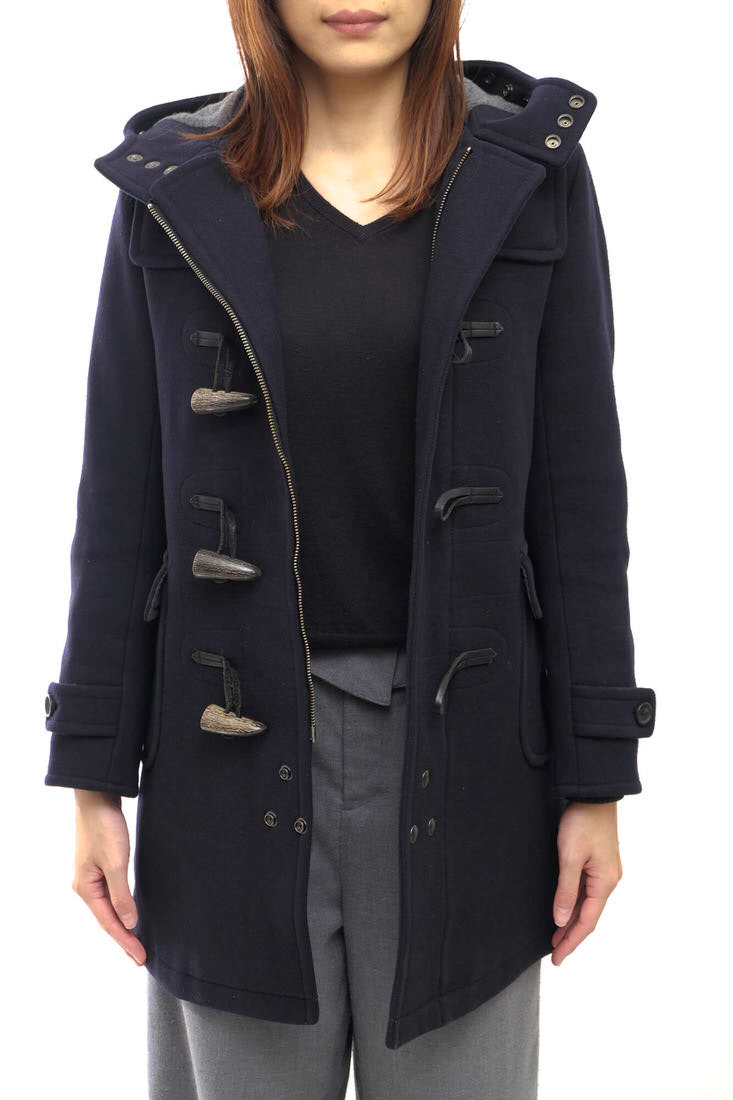 楽天市場】Scye ダッフルコート サイ BASICS フード付き 【中古