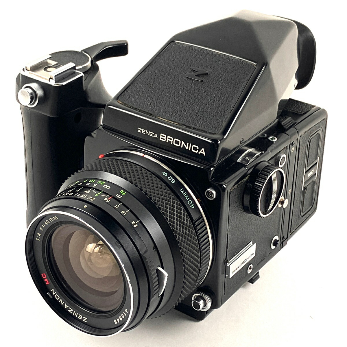 楽天市場】ゼンザブロニカ Zenza Bronica ETR + ZENZANON MC 40mm F4