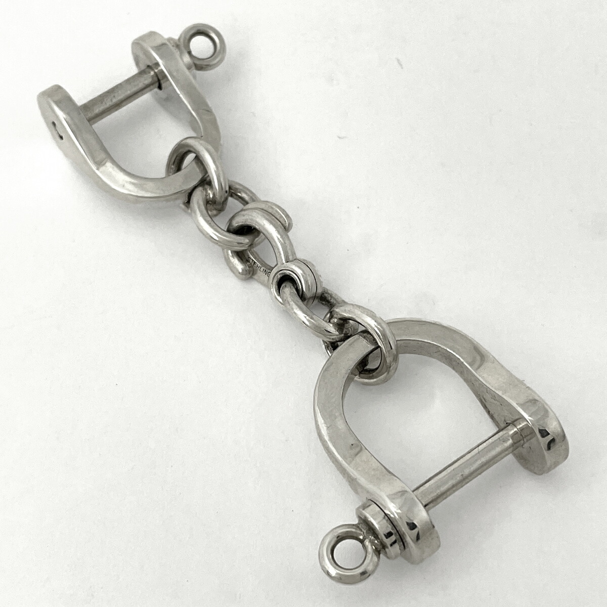 楽天市場】ティファニー TIFFANY&Co. ダブルシャックル キーリング