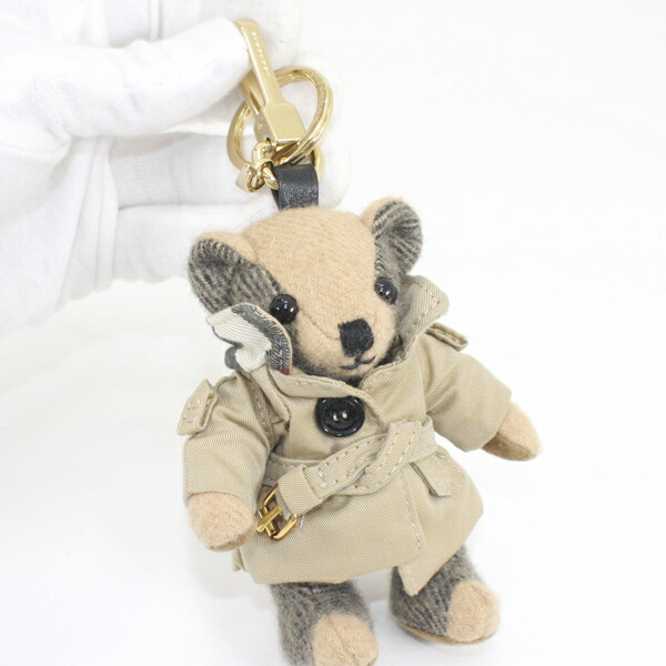 楽天市場】未使用 BURBERRY バーバリー チャーム トレンチコート クマ