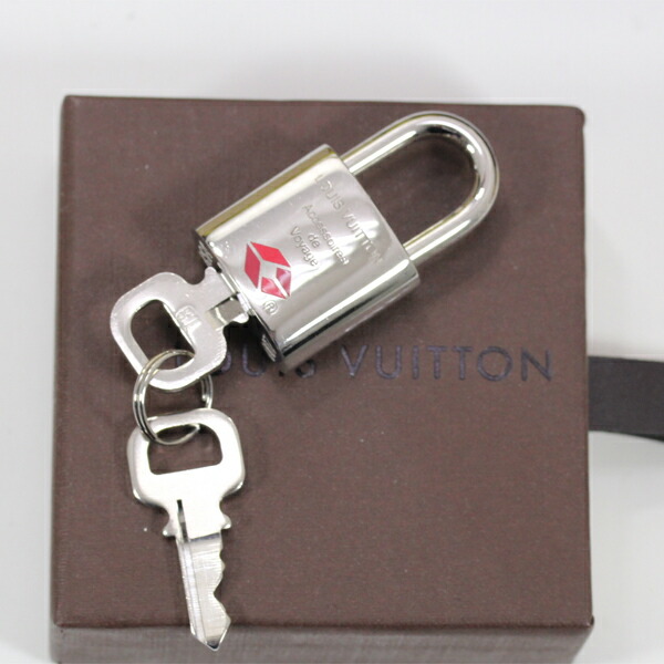 楽天市場】ルイヴィトン パドロック シルバー TSAマークロック付 鍵