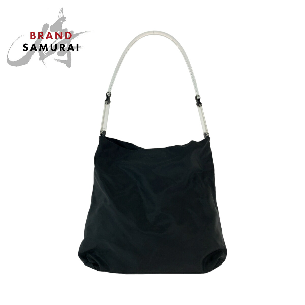 楽天市場】PRADA プラダ テスート 三角ロゴプレート プラハンドル