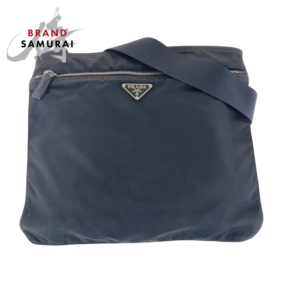 楽天市場】PRADA プラダ テスート 三角ロゴプレート ブラック 黒