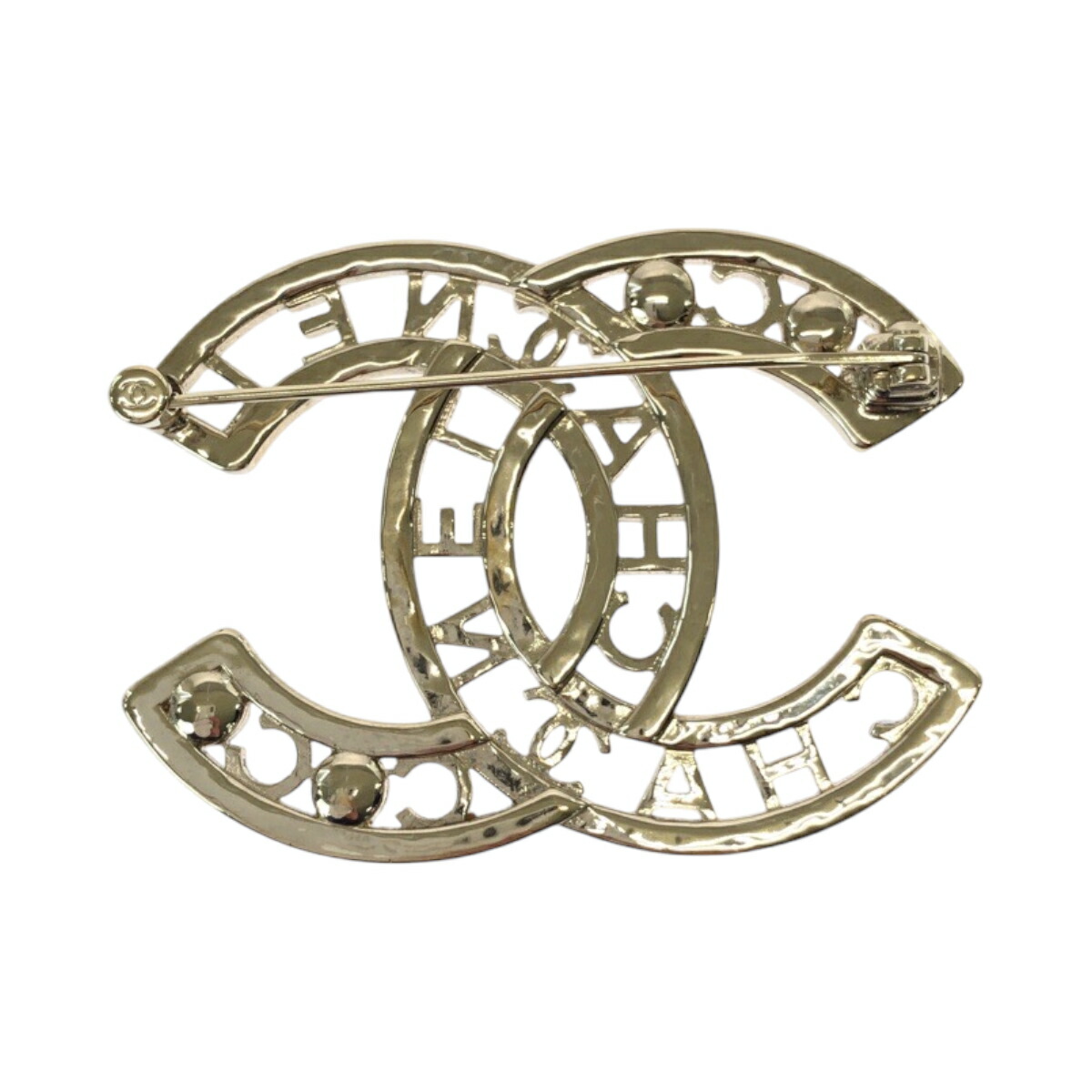 楽天市場】CHANEL シャネル 22AW ココマーク フェイクパール ゴールド