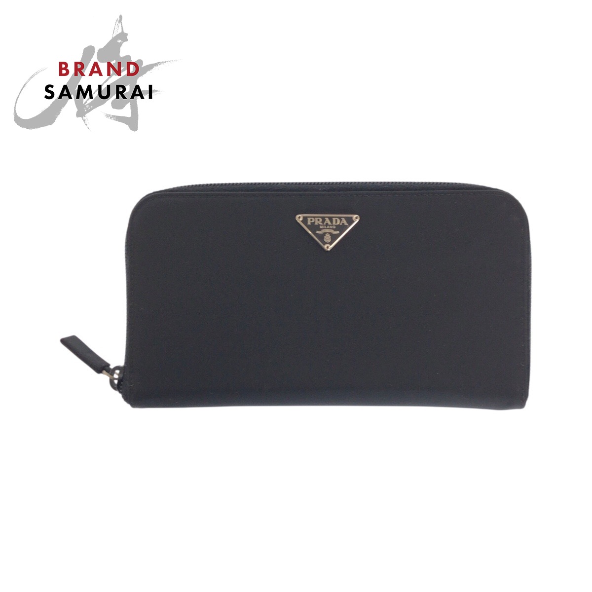 楽天市場】長財布 ラウンドファスナー プラダ（カラーブラック
